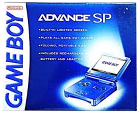 Fashion Nintendo Game Boy Advance SP in Cobalt Blue